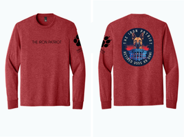The Iron Patriot/Paws of Honor Triblend Long Sleeve Tee