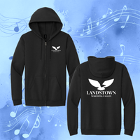 Landstown Marching Eagles Full Zip Hooded Sweatshirt