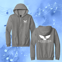 Landstown Marching Eagles Full Zip Hooded Sweatshirt