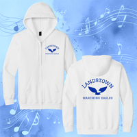 Landstown Marching Eagles Full Zip Hooded Sweatshirt