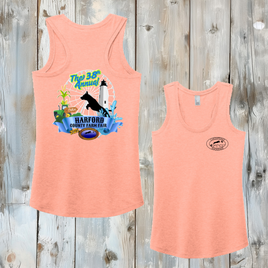 HCFF '25 Ladies' Triblend Racerback Tank