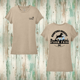 CDD HCCF Ladies' Triblend Crewneck Tee