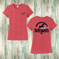 CDD HCCF Ladies' Triblend Crewneck Tee