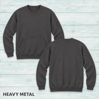 KYDDWC26 Adult Pocket Crewneck Sweatshirt
