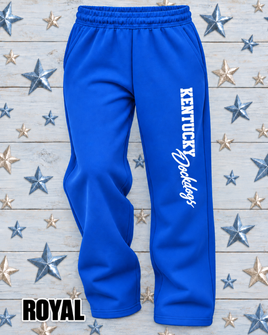 KYDD Adult Open Bottom Sweatpants with Pockets