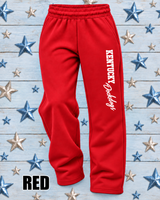 KYDD Adult Open Bottom Sweatpants with Pockets