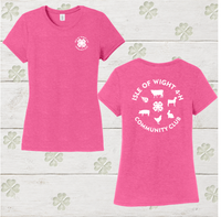 IoW 4-H Ladies' Short Sleeve Triblend Tee