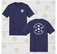 IoW 4-H Youth Short Sleeve Triblend Tee