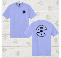IoW 4-H Youth Short Sleeve Triblend Tee