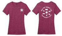 IoW 4-H Ladies' Short Sleeve Triblend Tee