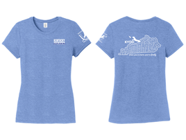 KDDWC25 Ladies' Crewneck Triblend Tee