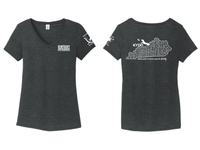 KYDDWC25 Ladies' V-Neck  Triblend Tee