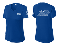 KDDWC25 Ladies' Performance V-Neck Tee