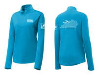 KYDDWC25 Ladies' Performance Long Sleeve 1/4 Zip