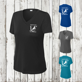 Kentucky DockDogs Ladies' Performance V-Neck Tee
