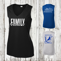 KYDD Family Ladies' Performance V-Neck Tank
