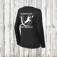 KYDD Family Ladies' Performance Long Sleeve V-Neck Tee