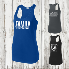 KYDD Family Ladies' Performance Racerback Tank