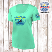 KYDD Summer Splash Ladies' Short Sleeve Performance Tee
