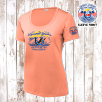 KYDD Summer Splash Ladies' Short Sleeve Performance Tee