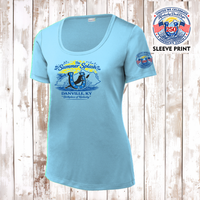 KYDD Summer Splash Ladies' Short Sleeve Performance Tee