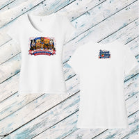 Pawsuit of Belly Rubs Ladies' Triblend V-Neck Tee