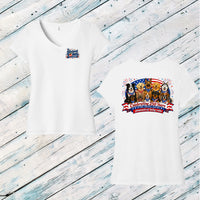 Pawsuit of Belly Rubs Ladies' Triblend V-Neck Tee