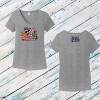 Pawsuit of the Perfect Catch Ladies' Triblend V-Neck Tee