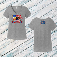 Pawsuit of Treats Ladies' Triblend V-Neck Tee