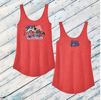 The Pawsuit of Agility Ladies' Triblend Relaxed Tank Top