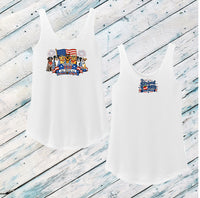 The Pawsuit of Big Air Ladies' Triblend Relaxed Tank Top