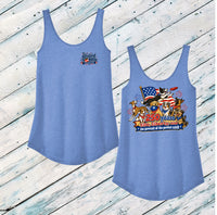 The Pawsuit of the Perfect Catch Ladies' Triblend Relaxed Tank Top
