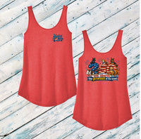 The Pawsuit of the Scent Ladies' Triblend Relaxed Tank Top