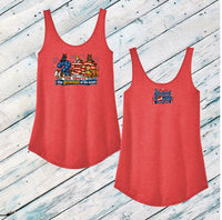 The Pawsuit of the Scent Ladies' Triblend Relaxed Tank Top