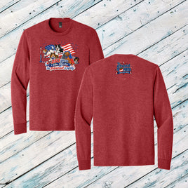 The Pawsuit of Agility Youth Triblend Long Sleeve Tee