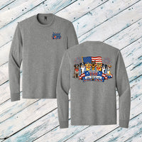 The Pawsuit of Big Air Youth Triblend Long Sleeve Tee