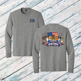 Pawsuit of Big Air Adult Long Sleeve Tee