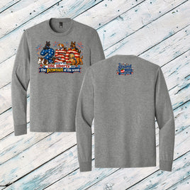 The Pawsuit of the Scent Youth Triblend Long Sleeve Tee