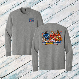 Pawsuit of the Scent Adult Long Sleeve Tee