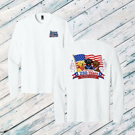 Pawsuit of Treats Adult Long Sleeve Tee