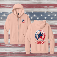 LSDD Celebrating 250 Full Zip Hooded Sweatshirt
