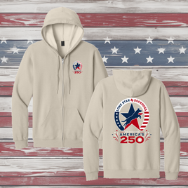 LSDD Celebrating 250 Full Zip Hooded Sweatshirt