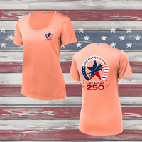 LSDD Celebrating 2450 Ladies' Short Sleeve Performance Tee