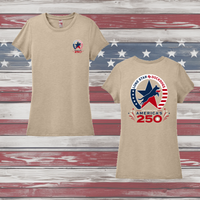 LSDD Celebrating 250 Ladies' Triblend Tee