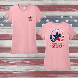 LSDD Celebrating 250 Ladies' Triblend Tee