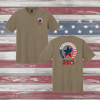 LSDD Celebrating 250 Triblend Short Sleeve Tee