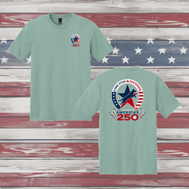 LSDD Celebrating 250 Triblend Short Sleeve Tee