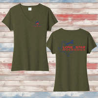 LSDD Ladies' Triblend V-Neck Tee