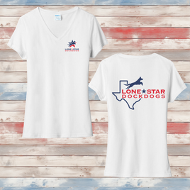 LSDD Ladies' Triblend V-Neck Tee