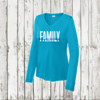 KYDD Family Ladies' Performance Long Sleeve Tee